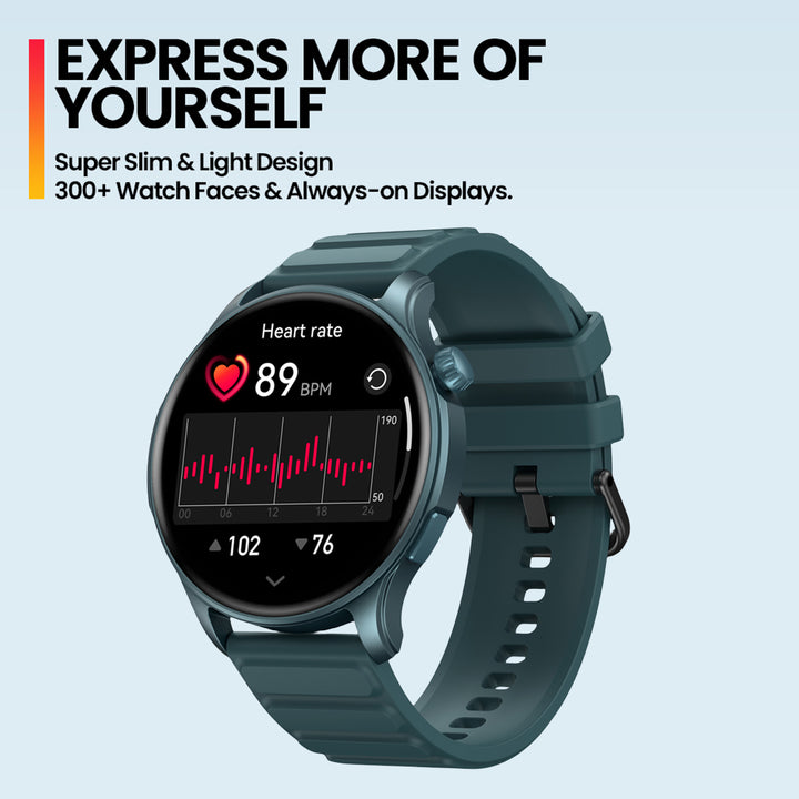 High Quality Smartwatch – 1.43" AMOLED Display, Bluetooth Calling, Health & Fitness Tracking, 100+ Sports Modes, 14-Day 