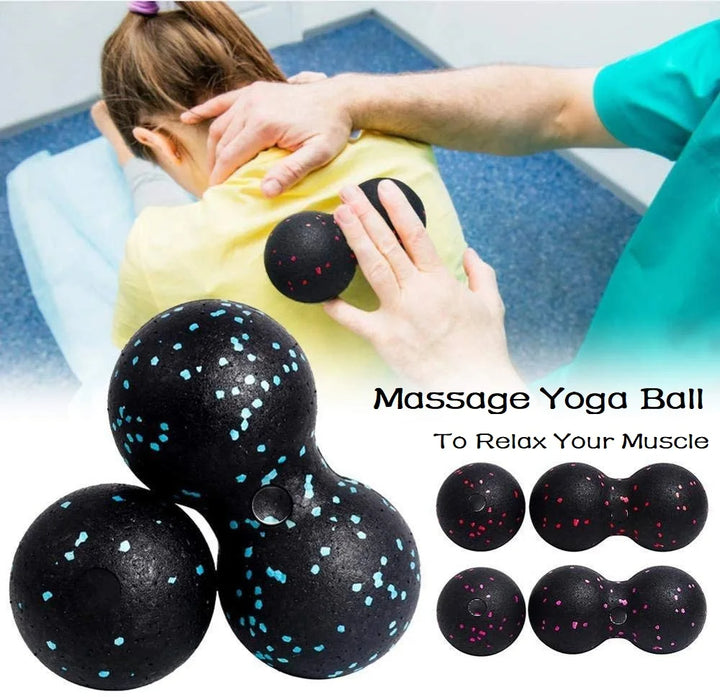 Premium EPP Peanut Massage Ball for Muscle Relaxation, High-Density Fascia Therapy, Trigger Point Relief, Yoga & Fitness