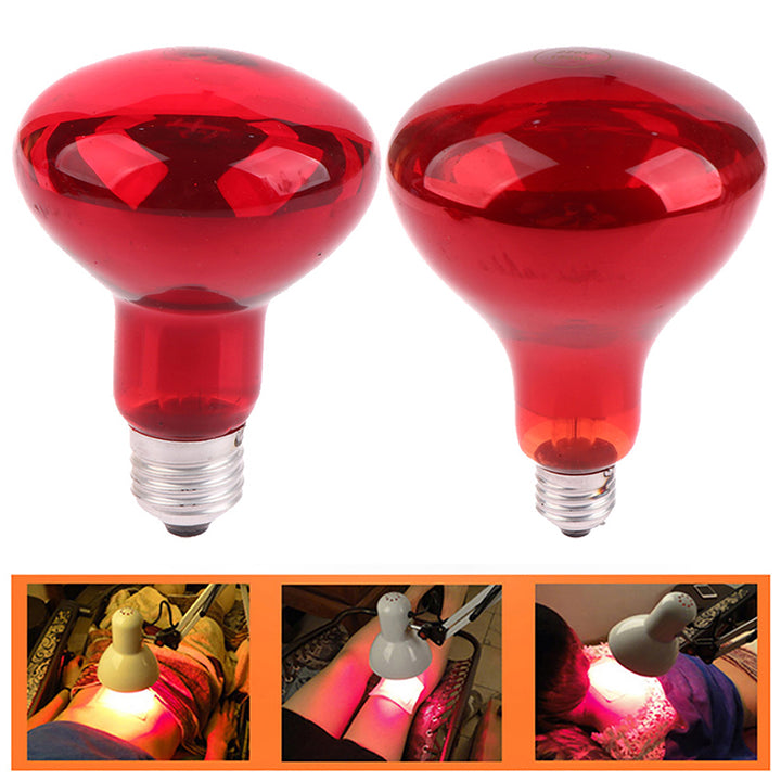 Premium Infrared Therapy Bulb 100W 150W for Deep Heat Pain Relief, Muscle Relaxation, Body Ache, Neck, Joint, and Arthritis