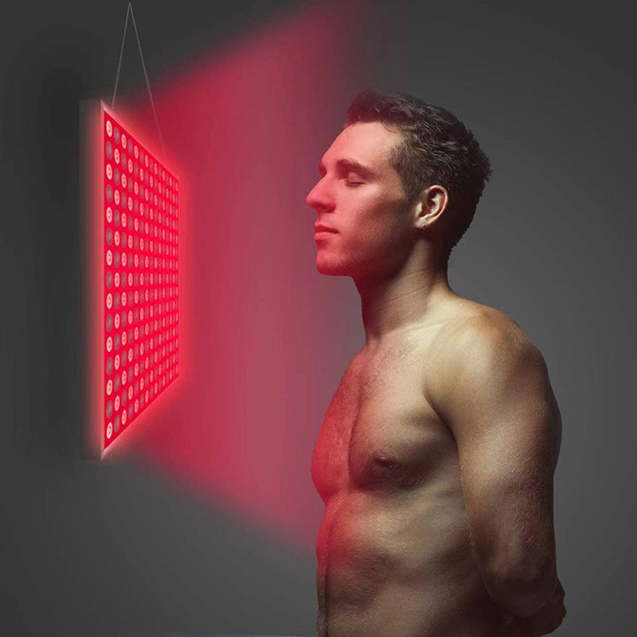 Premium 45W Red LED Light Therapy Panel - Deep Red 660nm & Near Infrared 850nm Combo for Pain Relief, Skin Rejuvenation, and