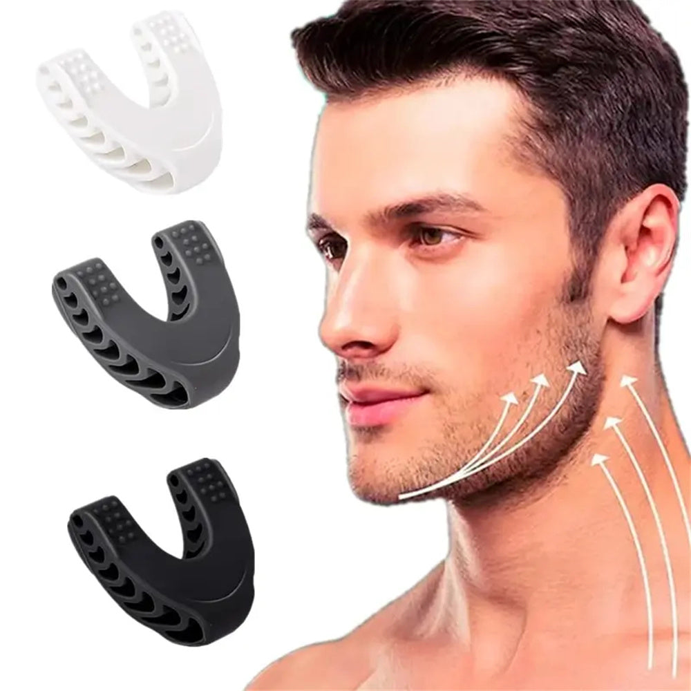 Premium U-Shape Jaw Exerciser – Facial Fitness & Jawline Training Equipment – Muscle Chew Ball for Mouth & Face, Double Chin