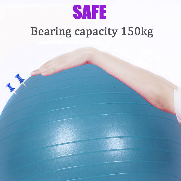 High-Quality Yoga Ball for Fitness, Pilates, and Balance – Durable Gym Exercise Ball, Perfect for Core Strength, Stability