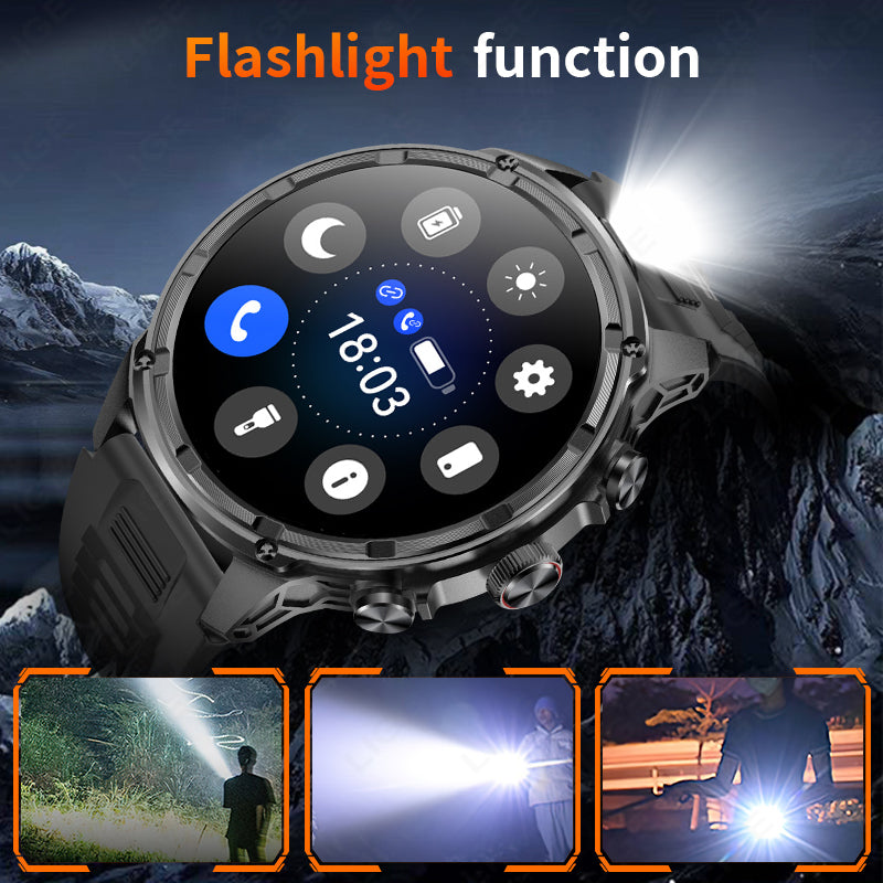 Premium Smartwatch with NFC & Bluetooth Headset – TWS Music & Talk, Sports Tracking, Sleep Monitoring, Camera Control, Music 