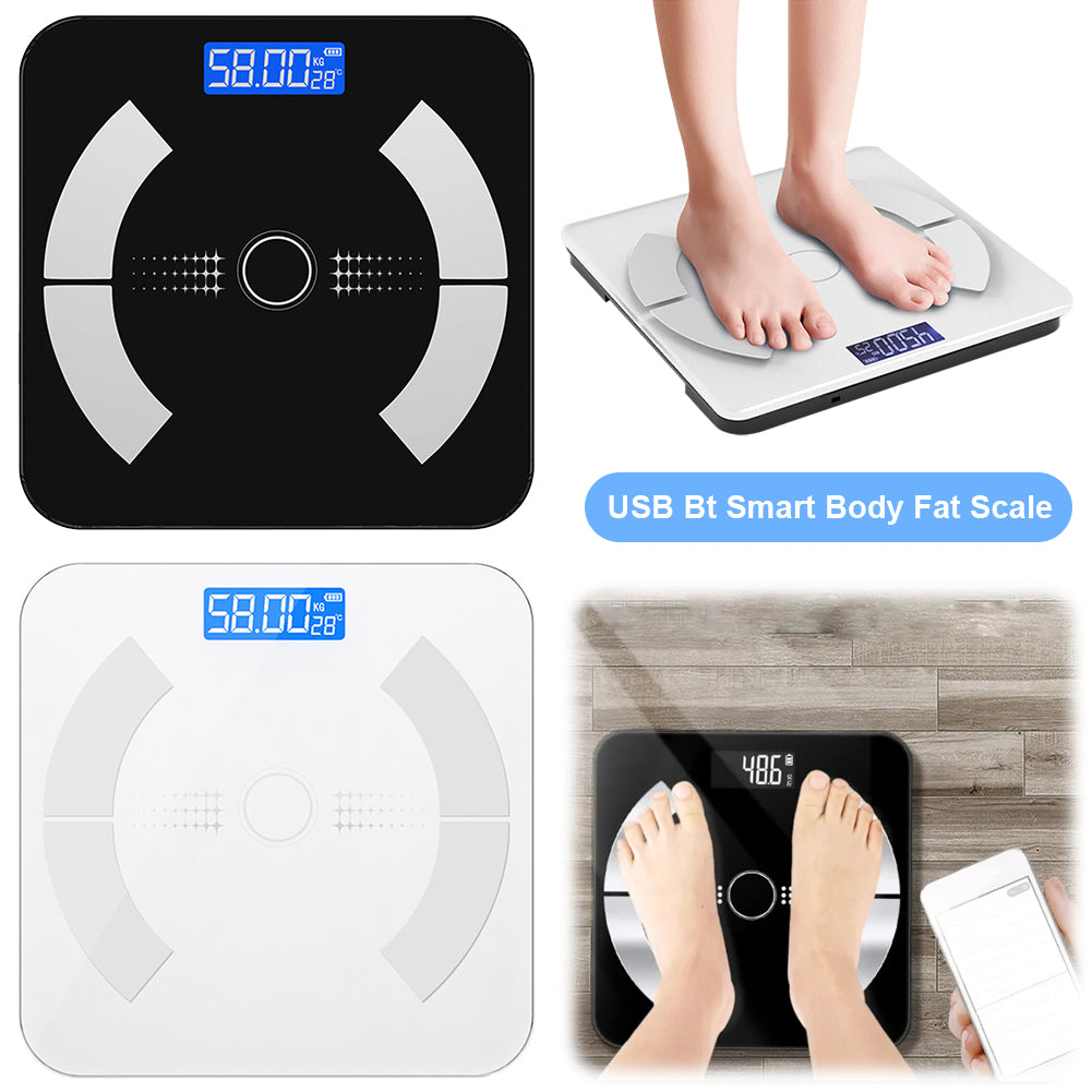 Premium Bluetooth Body Fat Scale – Smart Digital Bathroom Scale with BMI & Body Composition Analyzer