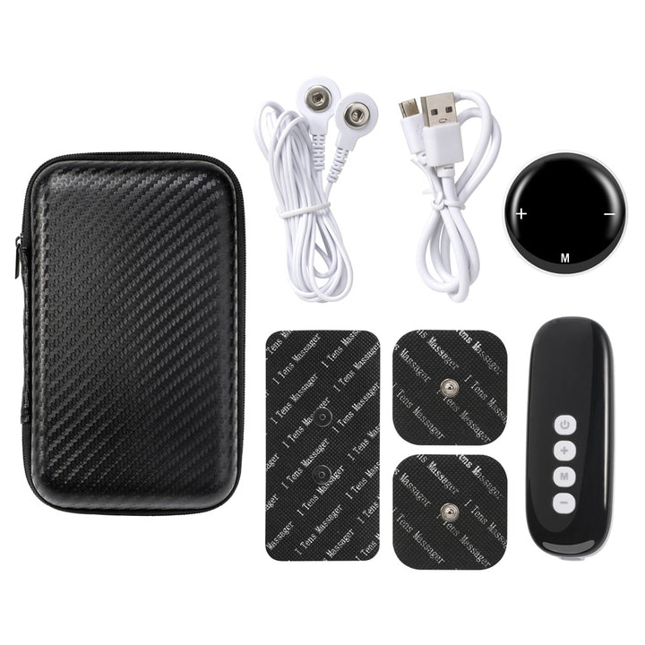 High-Quality Mini Wireless EMS TENS Muscle Stimulator - Portable Body Massage Therapy Tool with 10 Modes & 39 Intensity 