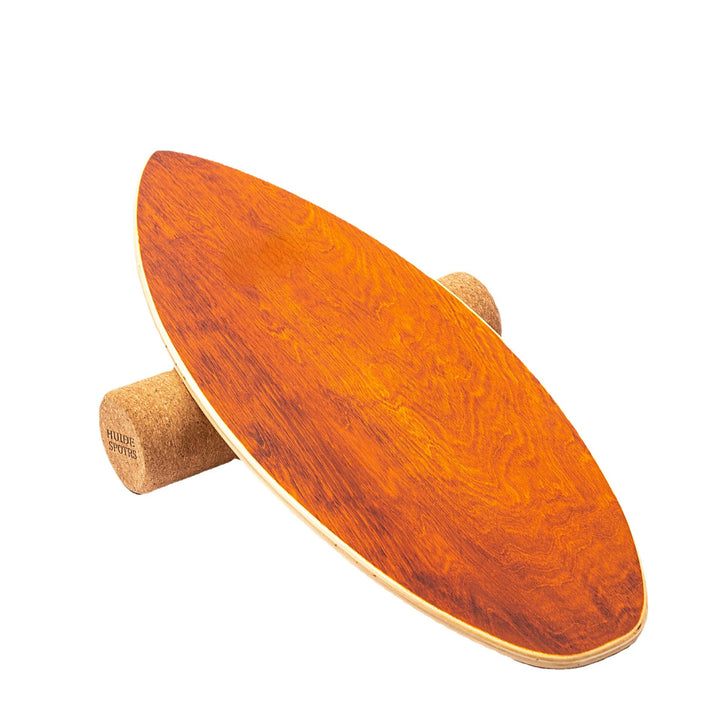 Premium Wooden Fish-Shaped Balance Board - Core Training & Yoga Fitness Equipment, 78x30x1.5cm, Stability Trainer for Strength