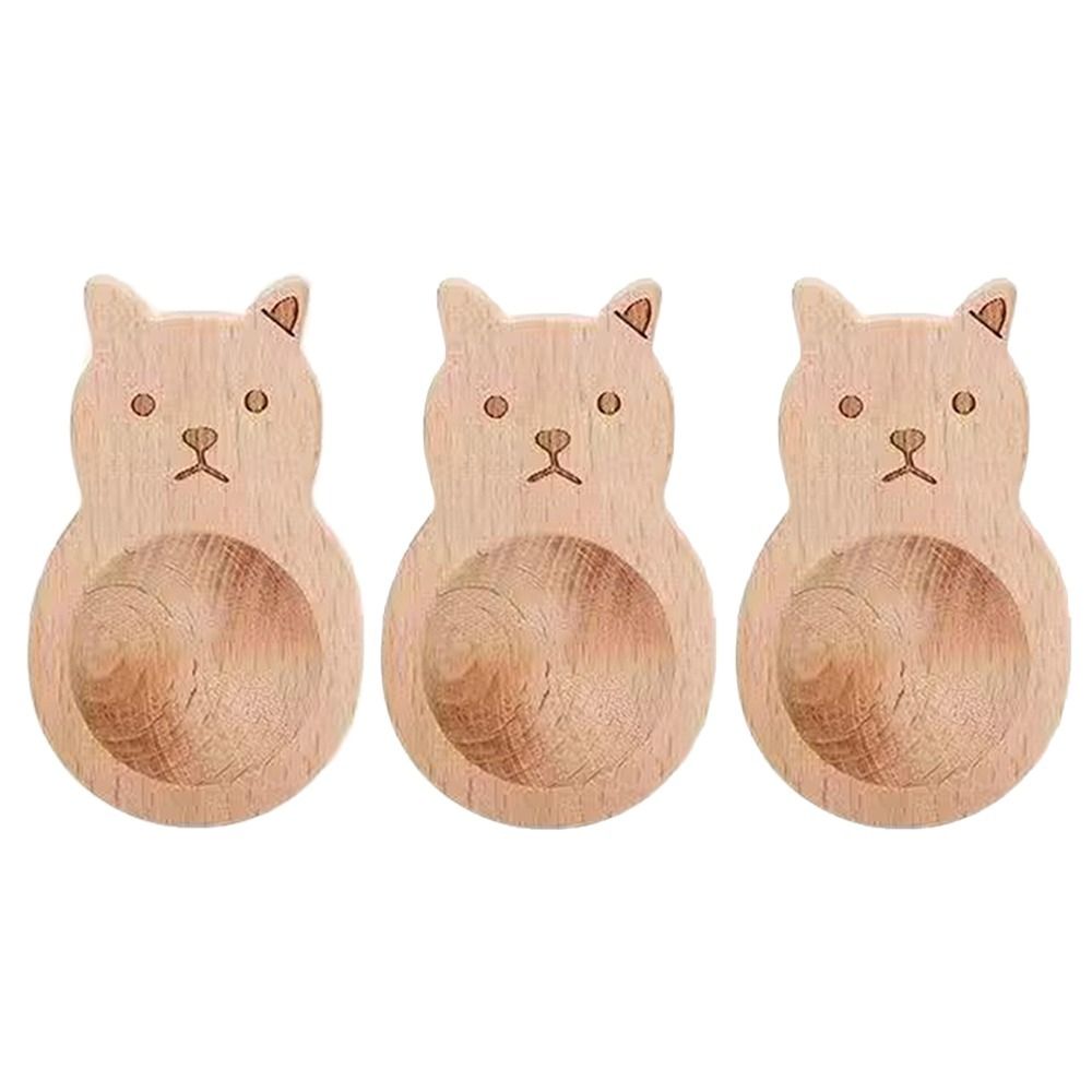 Premium Cartoon Wooden Essential Oil Diffuser – Refillable & Reusable Rabbit Bear Car Ornament, Home & Office Decoration, 