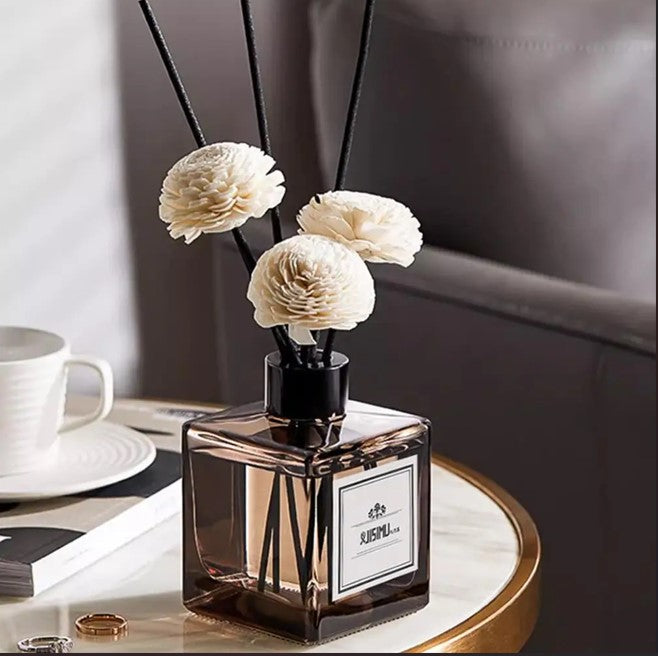 Luxury Fireless Aromatherapy Home Fragrance Diffuser – Room Decoration, Long-Lasting Floral Perfume, Household Freshener for