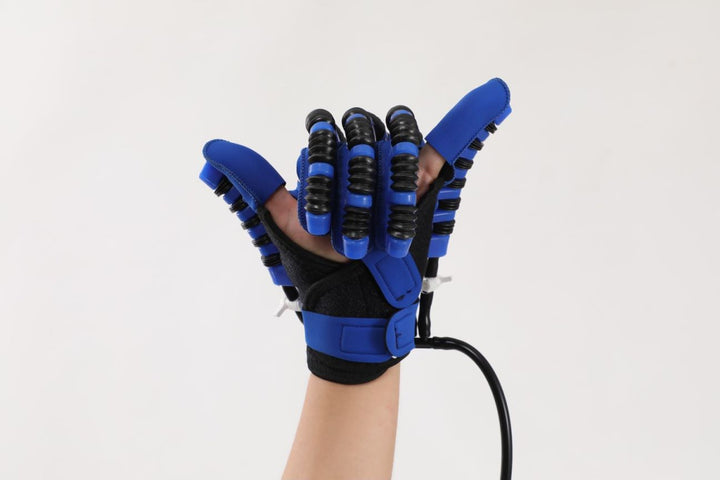 Premium Hand Rehabilitation Robot Gloves for Stroke Recovery | Physiotherapy Tool for Hemiplegia | Finger Trainer for Adults