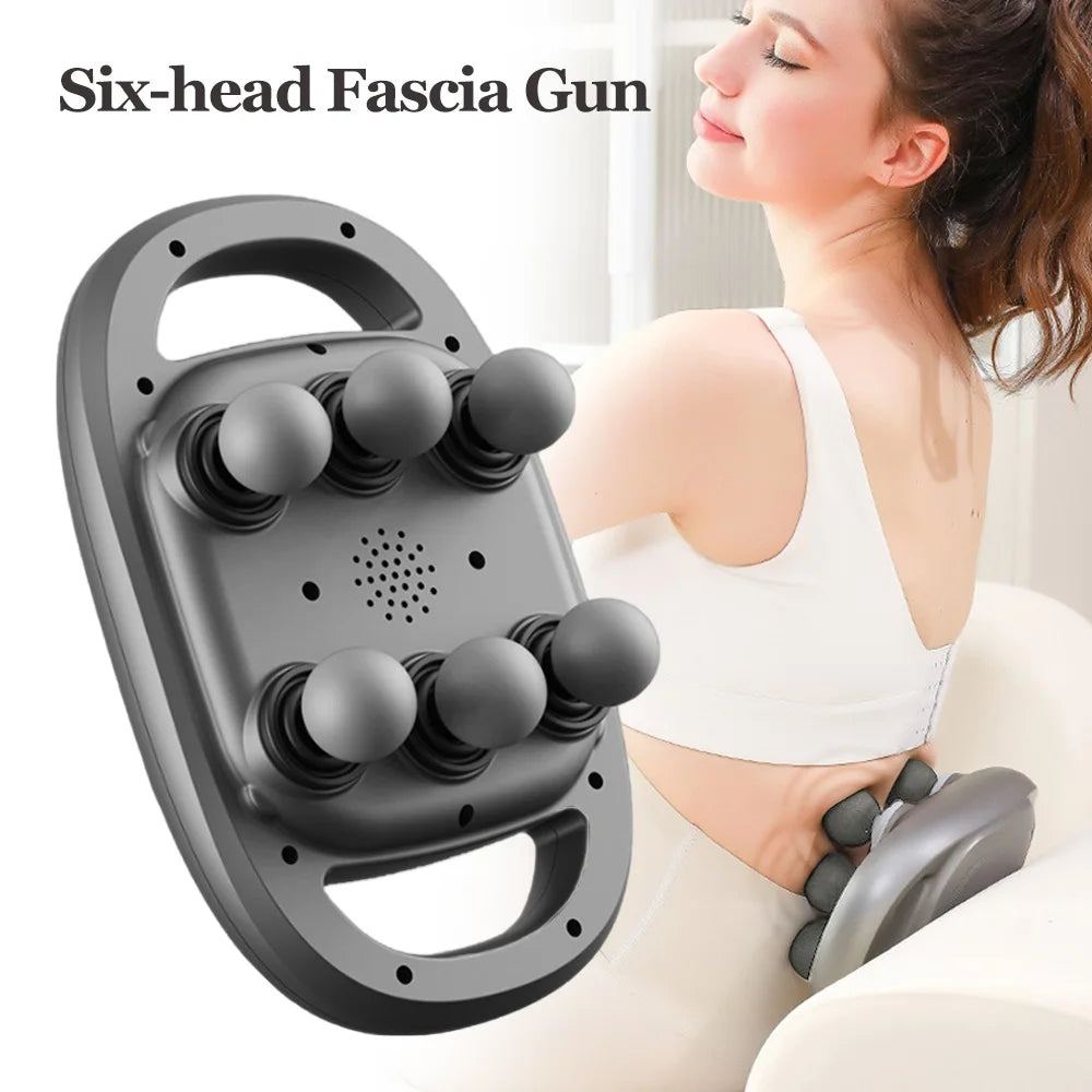 Premium Deep Tissue Massage Gun for Back, Waist & Muscle Relaxation, Powerful Massager for Neck, Legs & Full Body Recovery