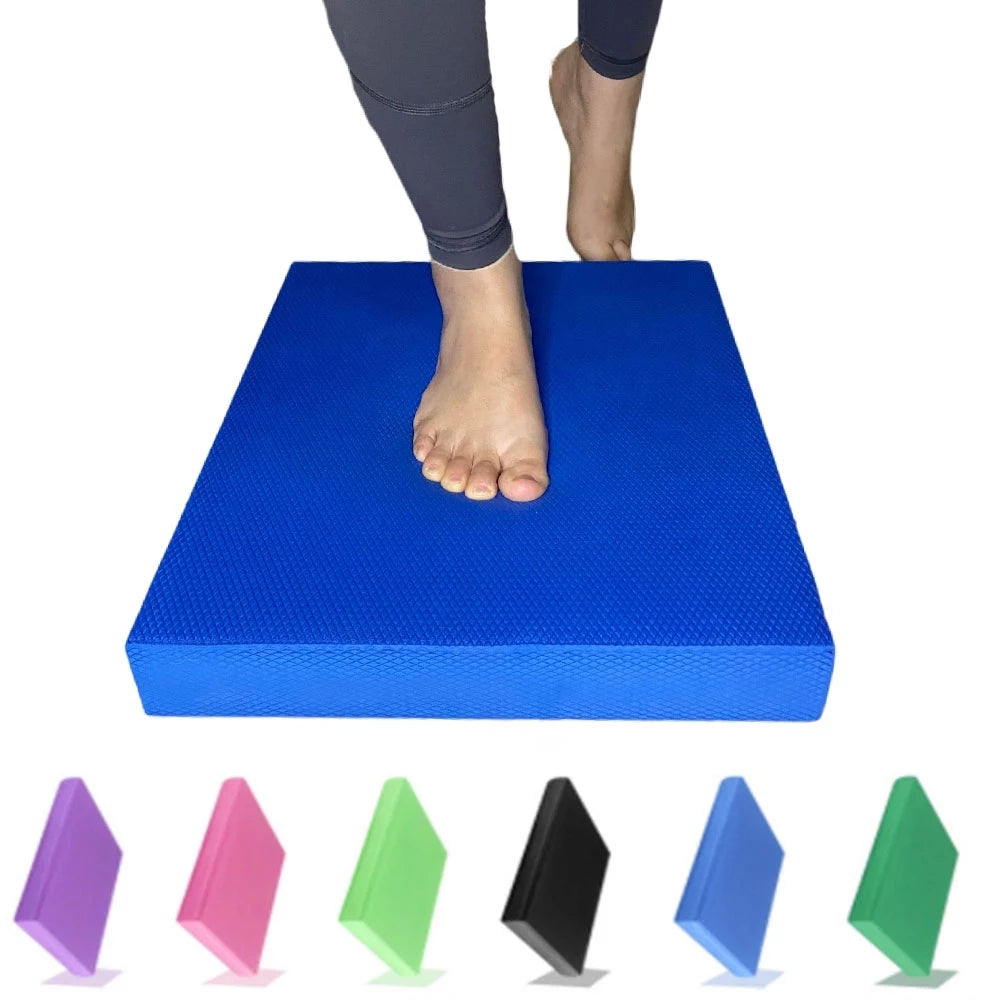 Premium Non-Slip Yoga Balance Pad – Soft Foam Exercise Cushion for Pilates, Fitness Training & Body Building, Ideal Balance