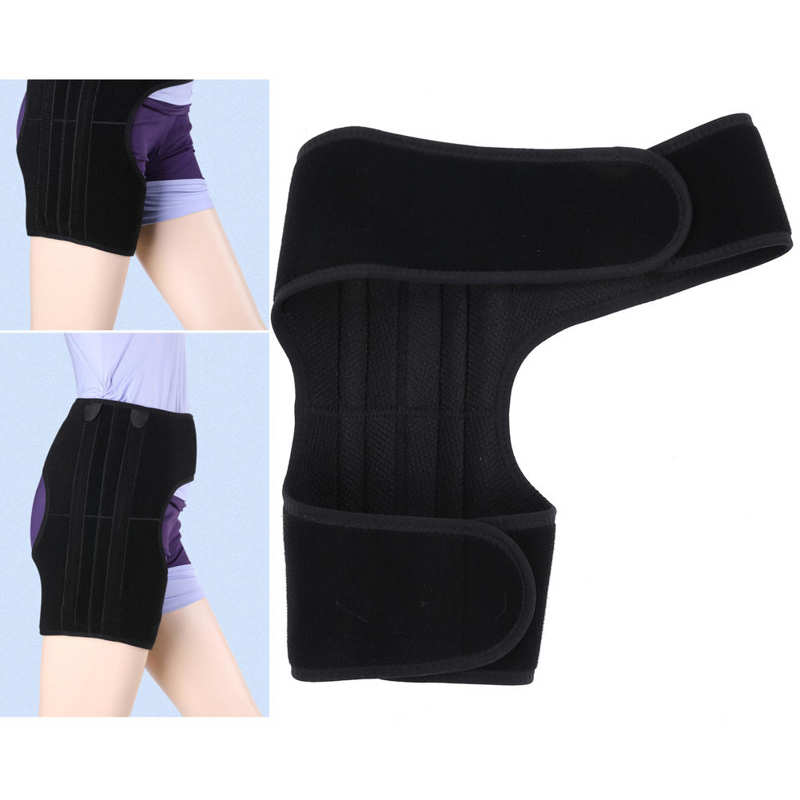 Premium Groin Hip Brace for Sciatica Pain Relief - Adjustable Compression Wrap for Injury Recovery, Supports Hamstring