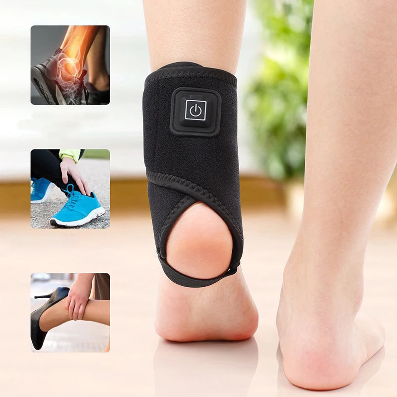 Premium Adjustable Heating Ankle Protection Strap for Winter Warmth | Lightweight, Portable Design for Comfort and Mobility