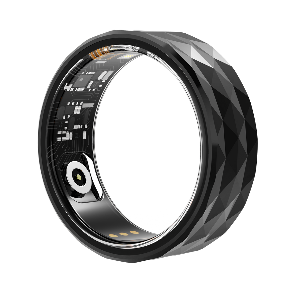 Premium Smart Ring for Health & Sleep Monitoring – 5ATM Waterproof, Heart Rate & Blood Oxygen Tracking, Multi-Sport Modes, 