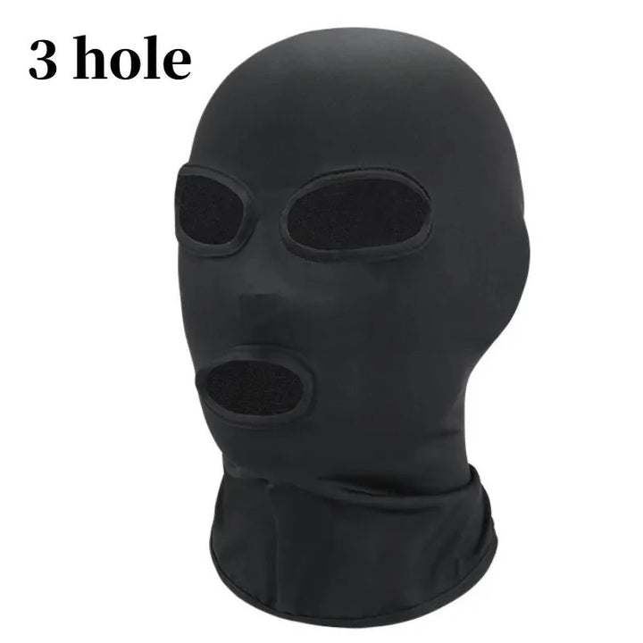 Premium Tactical Full Face Balaclava – UV Protection Ski Mask for Men & Women, Black Army Cap, Multi-Hole Motorcycle & Bike