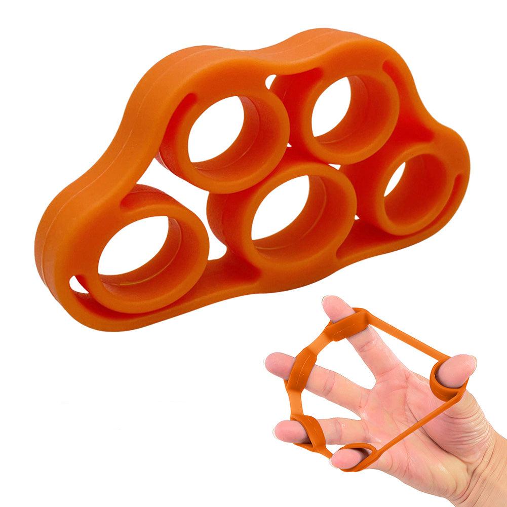 Premium Silicone Wrist Stretcher & Finger Gripper Expander - 5-Finger Carpal Strength Trainer for Hand, Grip & Injury Recover