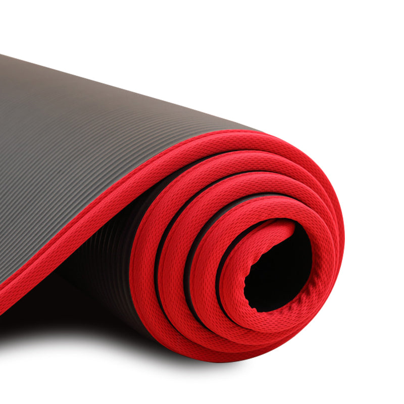 Premium Extra Thick Yoga Mat – 10mm Non-Slip, Environmental NRB Material – 183x61cm, Reversible, Durable, Easy to Clean 