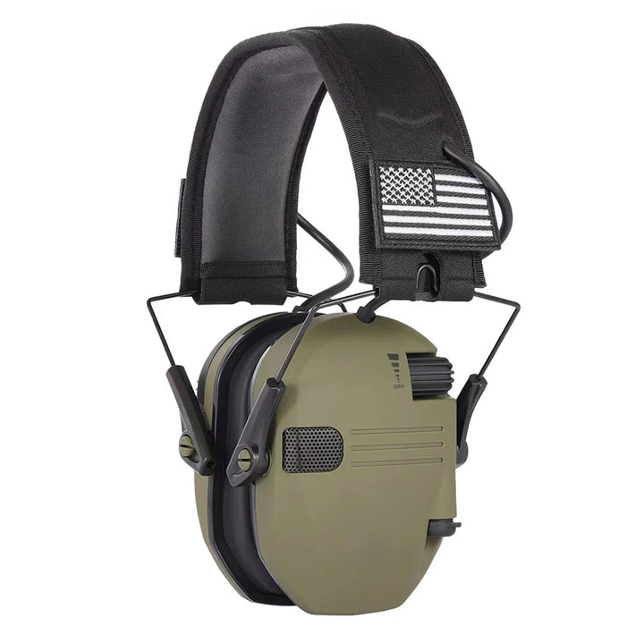 Premium Electronic Shooting Earmuffs with ARC Rail Mount – Tactical Helmet Headset for Noise Reduction, Intelligent Sound 