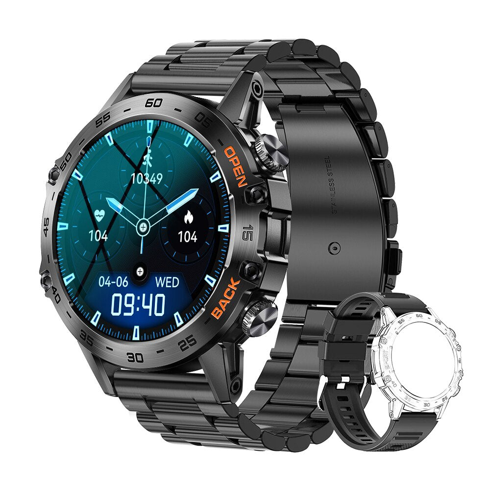 Premium Bluetooth Call Smartwatch for Men - IP67 Waterproof, 1.39-inch Display, Fitness Tracker, Sports Modes, Compatible  