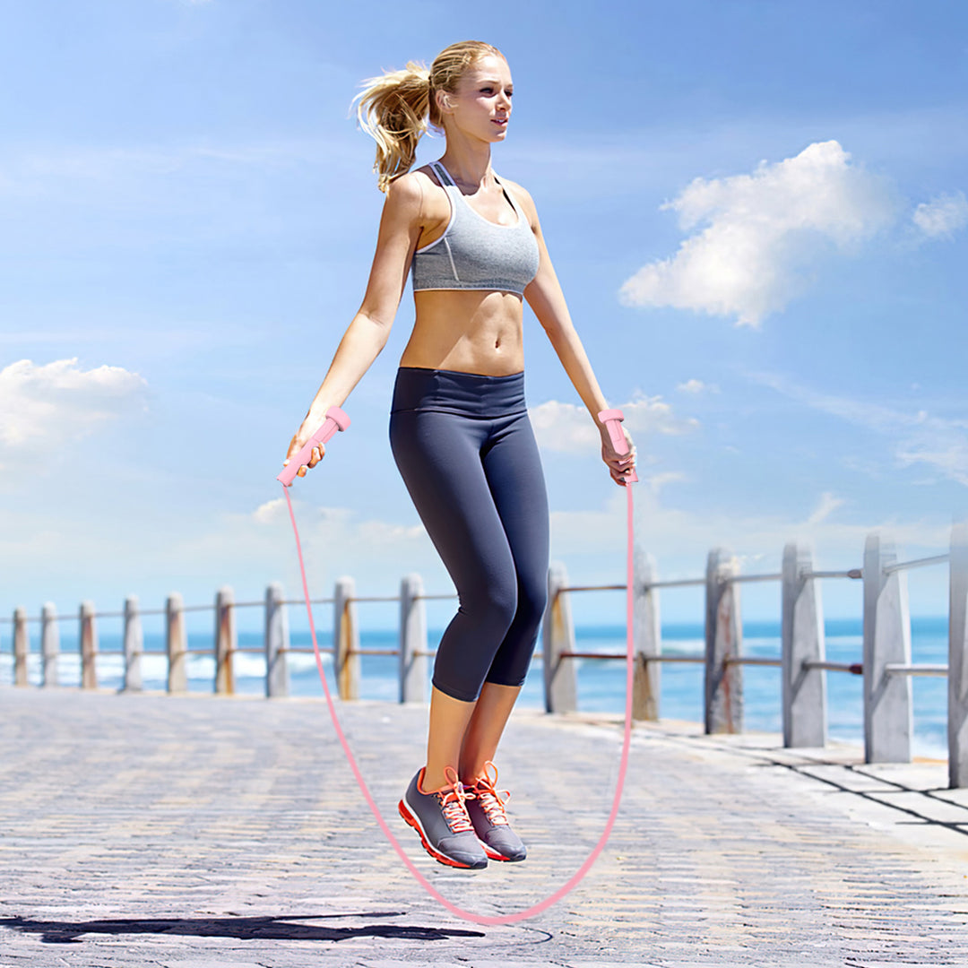 Premium Speed Skipping Rope for Adults & Kids – Adjustable Jump Rope for Weight Loss & Fitness, Professional PVC Material,