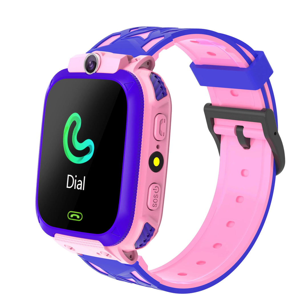 Premium Kids Smart Watch with 2G Call, Waterproof, GPS Tracker, SOS Button, LBS Location, Camera, for Boys & Girls, 