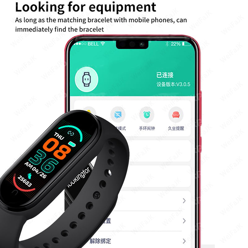 Premium Waterproof Fitness Smartwatch for Men & Women - Heart Rate, Blood Pressure, Activity Tracker, Sleep Monitor, Multi 