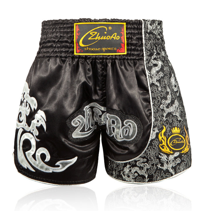 High Quality Muay Thai Fight Shorts – Unisex Kickboxing & MMA Training Pants for Men, Women, Kids, Competition & 