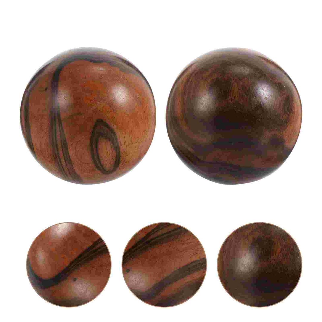 Premium Wooden Massage Balls for Hand Exercise, Stress Relief, and Finger Strength – Set of 2, Ideal for Arthritis, Carpal