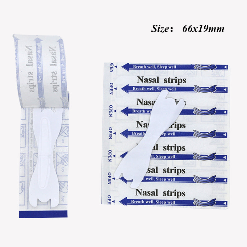 High Quality Anti-Snoring Nasal Strips - 50pcs Transparent Stop Snoring Aid, Better Nose Breath, Extra Strength Nasal Patch 