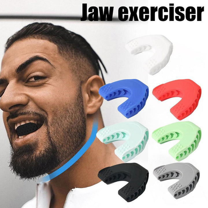 Premium U-Shape Jaw Exerciser – Facial Fitness & Jawline Training Equipment – Muscle Chew Ball for Mouth & Face, Double Chin