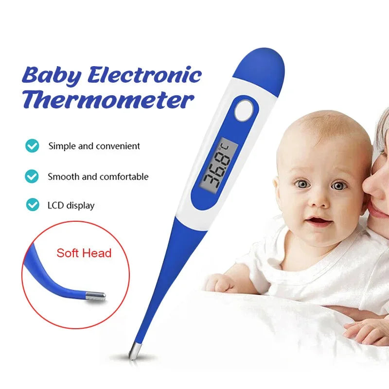 High Quality Pulse Oximeter & Soft Head Digital Thermometer Set – Accurate Finger Clip SpO2 Monitoring, Oral & Armpit 