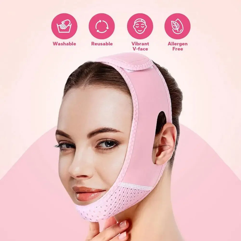 Premium Red Light Therapy Neck Belt - Wearable Infrared Pain Relief Wrap for Neck, Chin & Shoulder, 660nm + 850nm Dual 