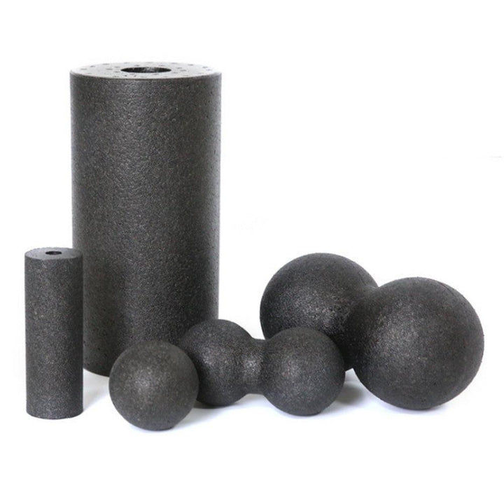 Premium EPP Foam Yoga Massage Roller & Ball Set for Pain Relief, Muscle Relaxation, Back, Leg & Neck Massager, High-Density