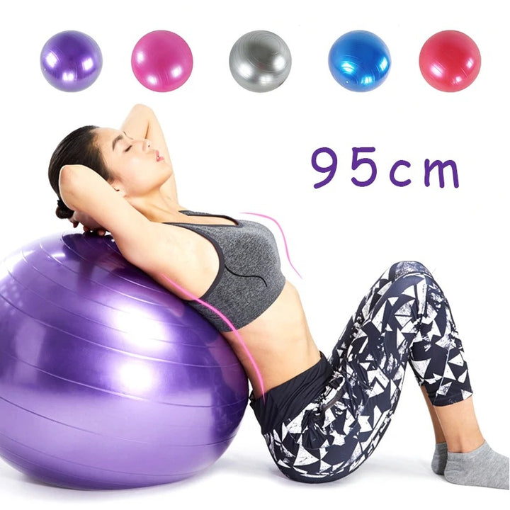 High-Quality Yoga Ball for Fitness, Pilates, and Balance – Durable Gym Exercise Ball, Perfect for Core Strength, Stability