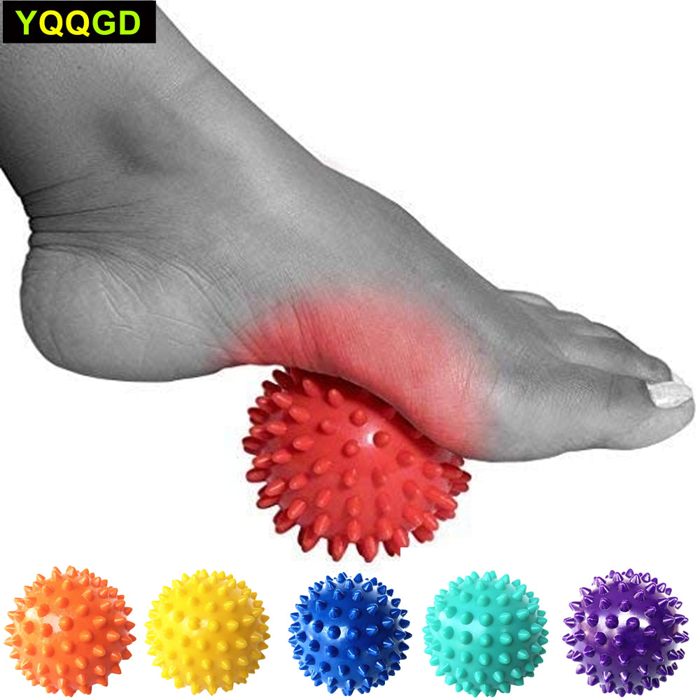 Premium Spiky Massage Ball for Myofascial Release, Deep Tissue Therapy, Stress Relief, and Muscle Soreness Relief - PVC