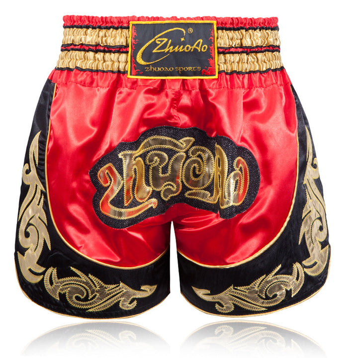 High Quality Muay Thai Fight Shorts – Unisex Kickboxing & MMA Training Pants for Men, Women, Kids, Competition & 