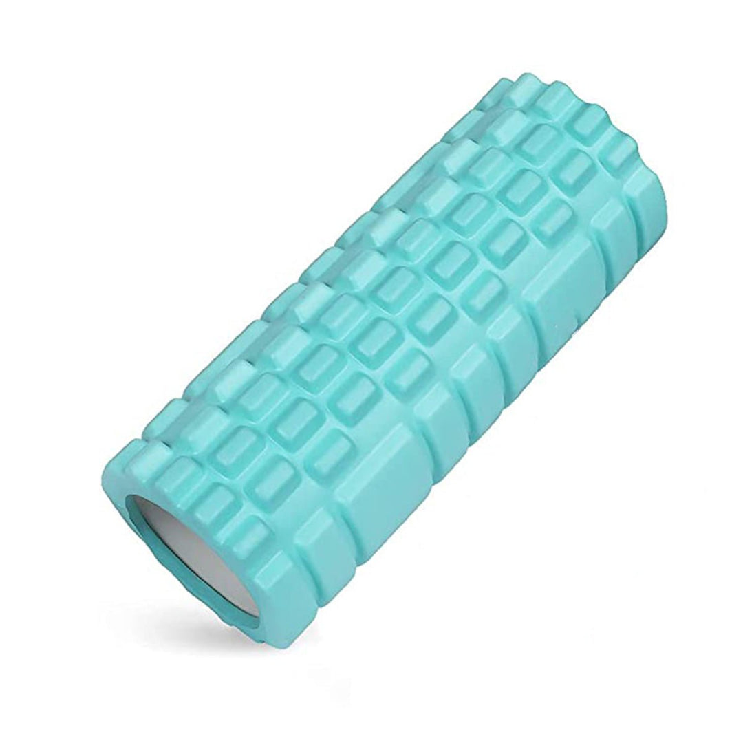 Premium Yoga Foam Roller for Muscle Recovery and Back Massage, 33*14cm Grid Axis Design, High-Density Foam, Ideal for Muscle