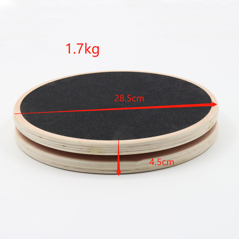 Premium Solid Wood Waist Twisting Disc - Fitness Balance Board & Massage Twister for Weight Loss, Core Strength & Flexibility