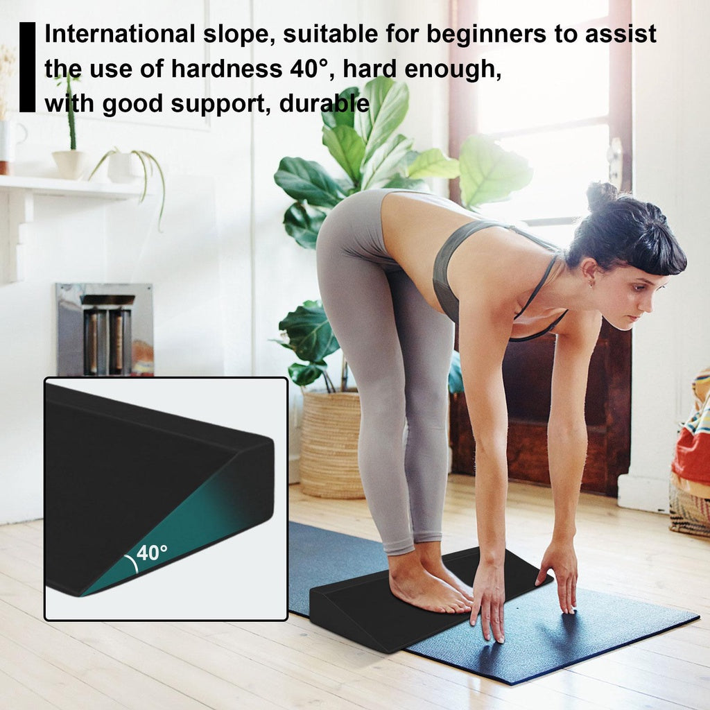 High Quality EVA Yoga Wedge Block – Lightweight Incline Slant Board for Squats, Foot Support, Deadlifts & Pilates, Durable