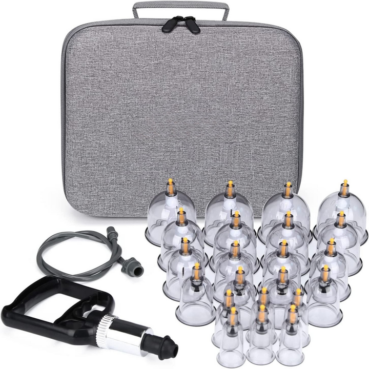 Premium Cupping Therapy Set – Vacuum Suction Massage Cups for Body, Anti-Cellulite, Pain Relief, Deep Tissue Muscle 