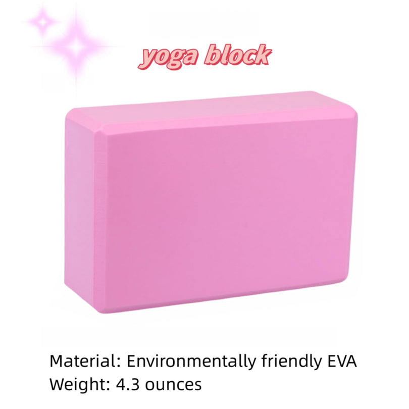 Premium Yoga Blocks – High-Density EVA Foam Pilates Bricks for Stability & Support – Non-Slip, Ergonomic, Durable, Lightweigh