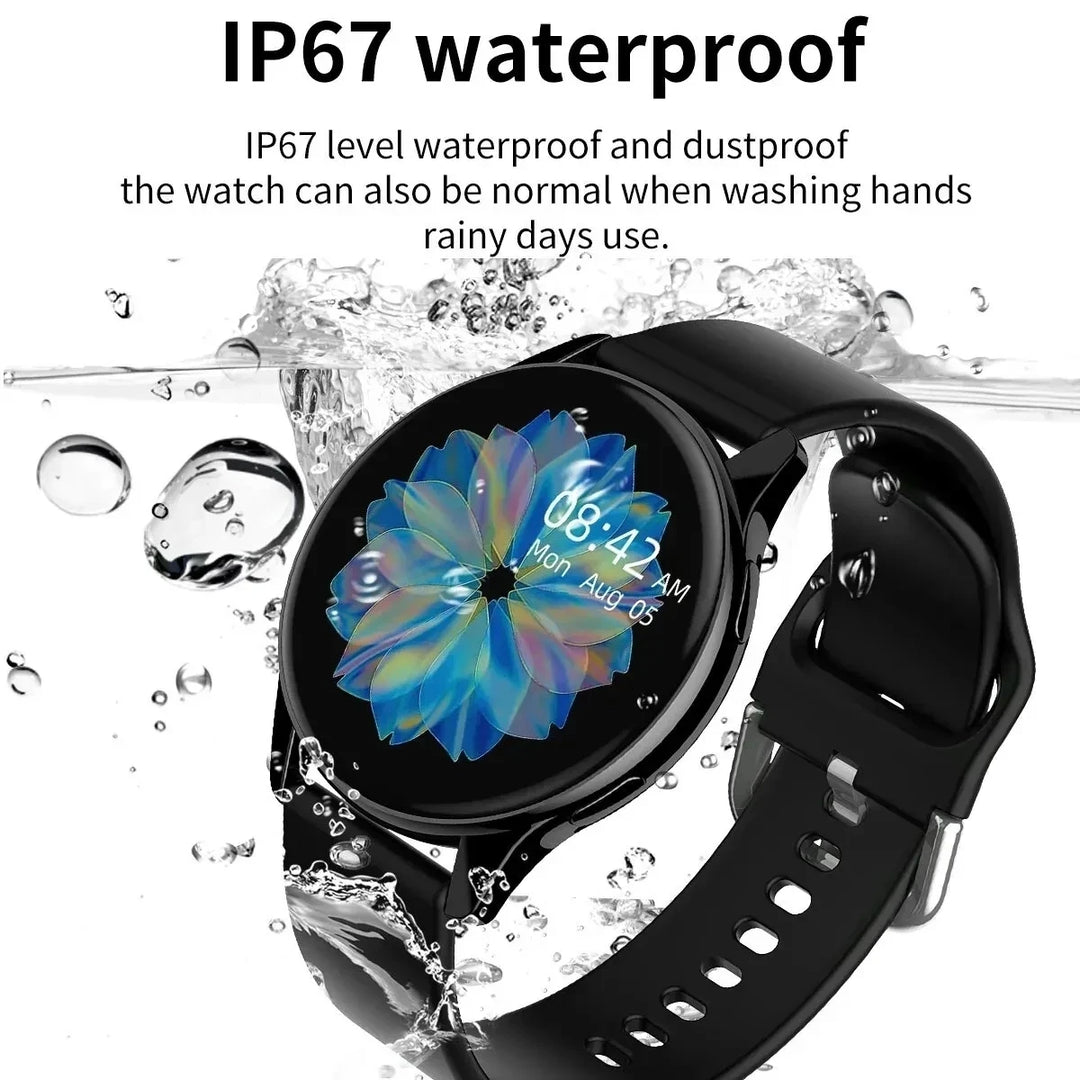 Premium Sport Smartwatch for Women – Bluetooth Call, IP68 Waterproof, Fitness Tracker, Health Monitoring, 1.2" HD 