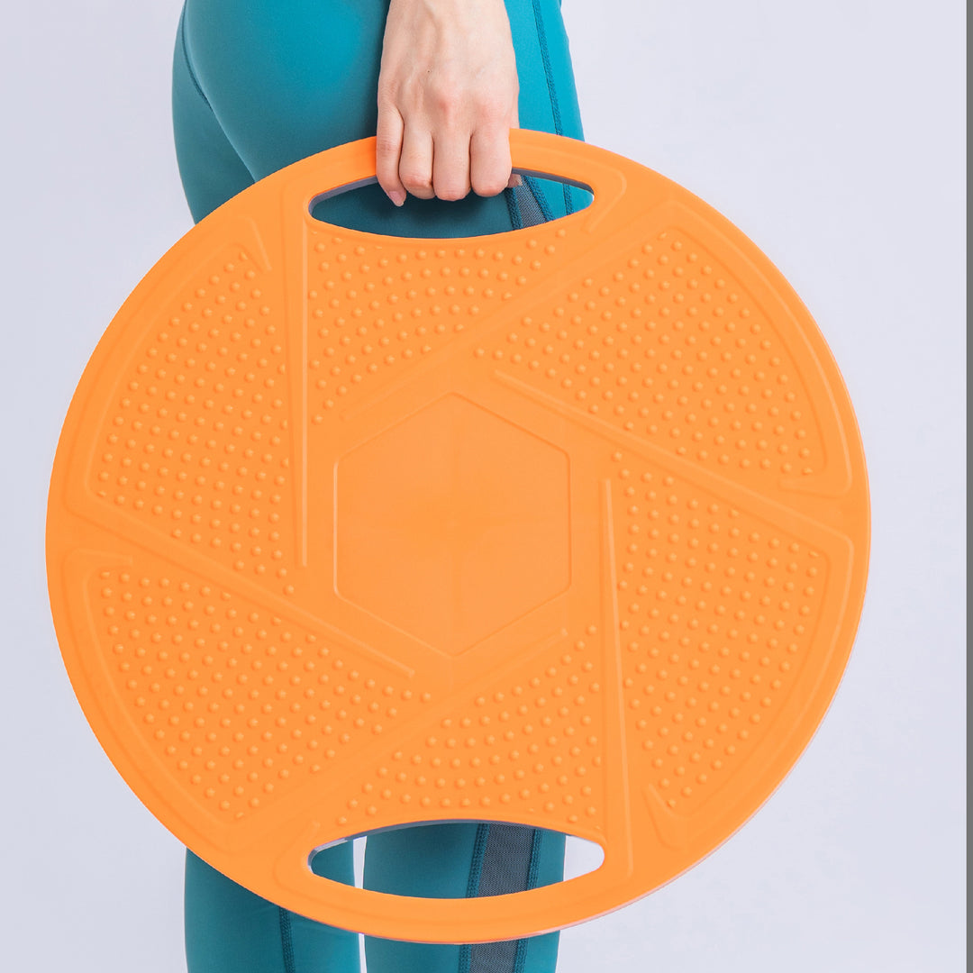 Premium Portable Balance Board - 360° Skid-Proof Wobble Trainer for Core Stability, Yoga, Cardio & Balance Exercises,