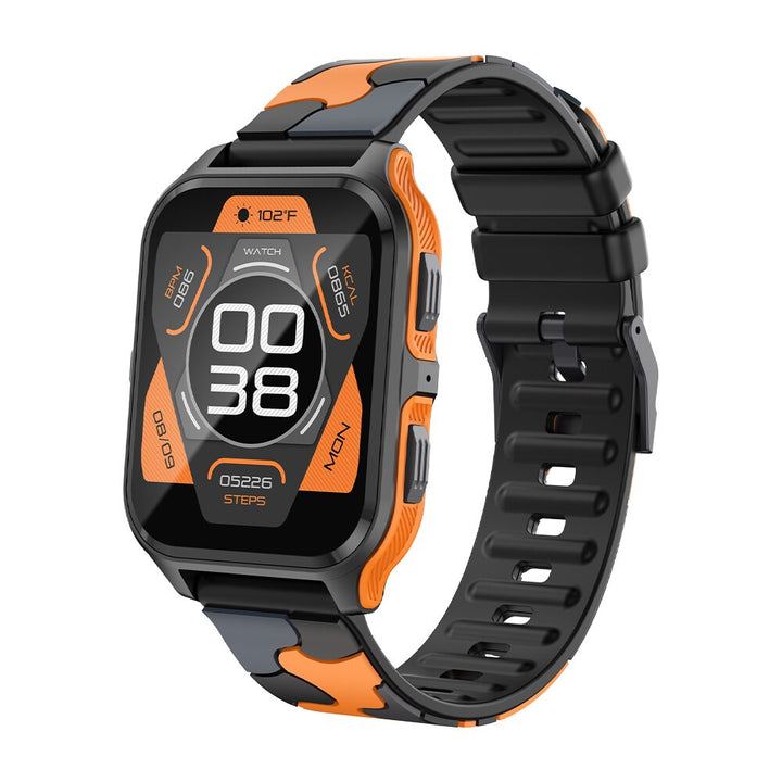 Premium Outdoor Military Smartwatch – 1.9" Bluetooth Call, IP68 Waterproof Fitness Watch for Android & iOS