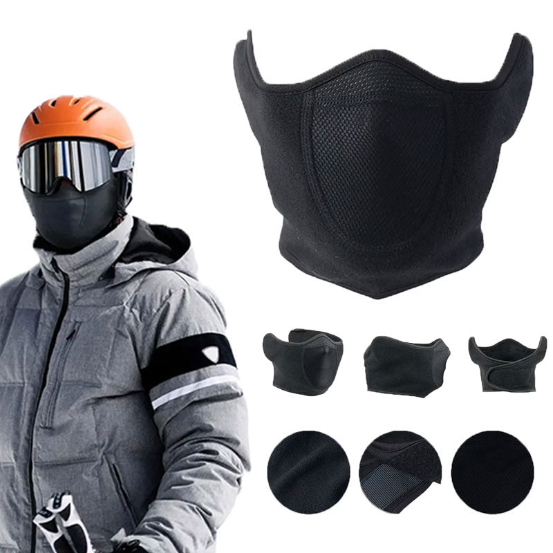 Premium Winter Balaclava Face Mask for Motorcycle & Cycling – Fleece Lined, Breathable Ski Mask Scarf for Bikers, Motorbike &