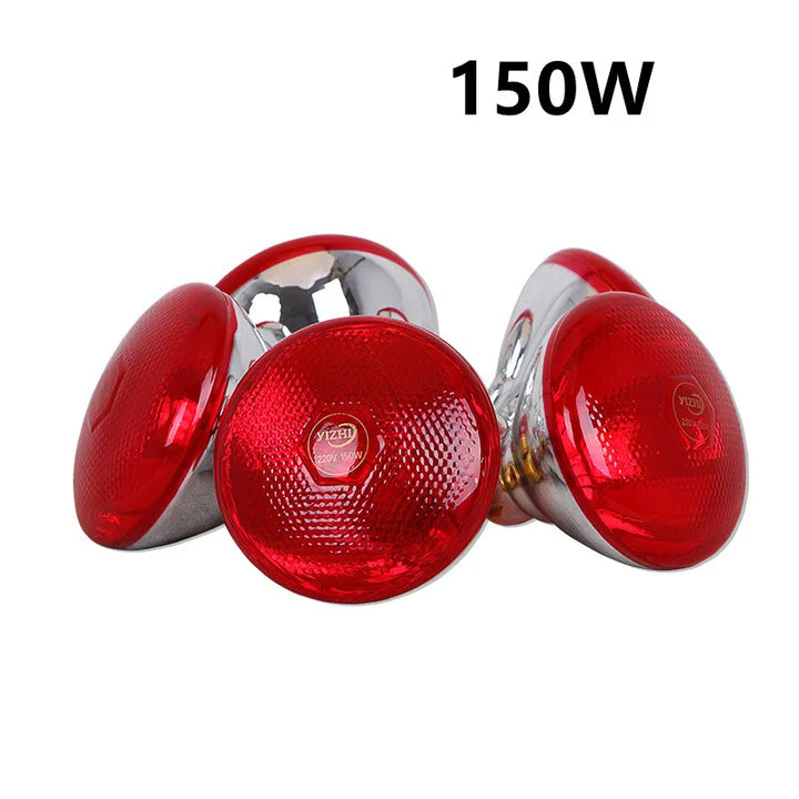 Premium Infrared Therapy Bulb 100W 150W for Deep Heat Pain Relief, Muscle Relaxation, Body Ache, Neck, Joint, and Arthritis