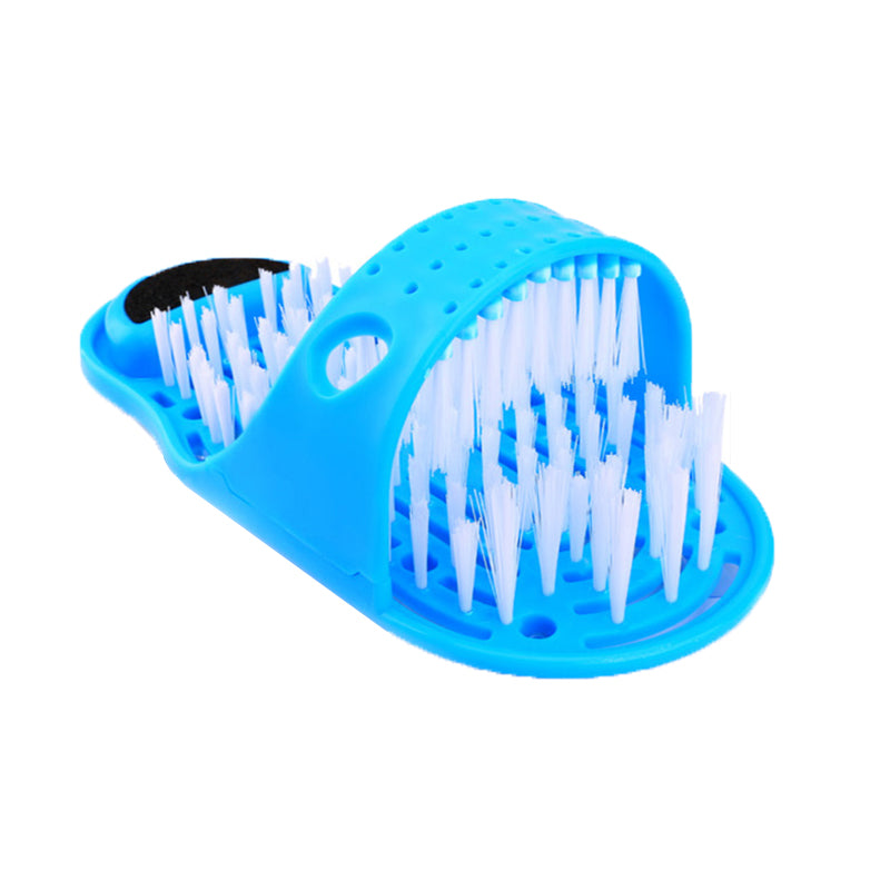 Premium Shower Foot Scrubber Massager – Exfoliating Cleaner Brush for Dead Skin Removal, Foot Spa Slipper, Sand Stone Foot 