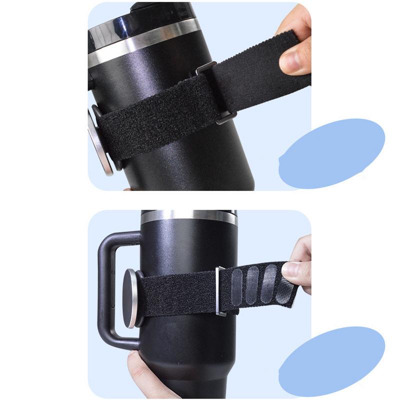 Premium Magnetic Mobile Phone Holder – Adjustable Strap for 70-100mm Water Cup, Strong Magnetic Attraction, Compatible with 