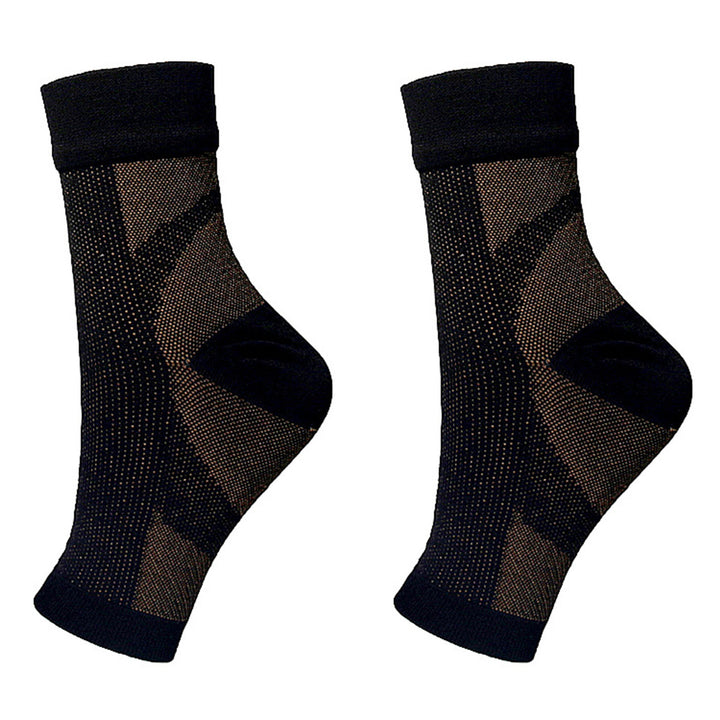 Premium Compression Plantar Fasciitis Socks for Women & Men - Arch & Ankle Support, Heel Pain Relief, Breathable Open Toe 