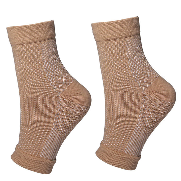 Premium Compression Plantar Fasciitis Socks for Women & Men - Arch & Ankle Support, Heel Pain Relief, Breathable Open Toe 